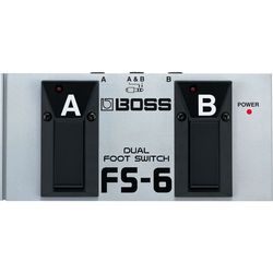 Boss FS-6 Pedals Footswitch Electroacoustic Instruments, Electric Guitar and Electric Bass