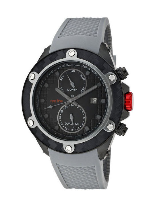 Redline RL-10118 Watch with Gray / Gray Rubber Strap