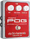 Electro-Harmonix Πετάλι Octaver Ηλεκτρικής Κιθάρας Micro POG