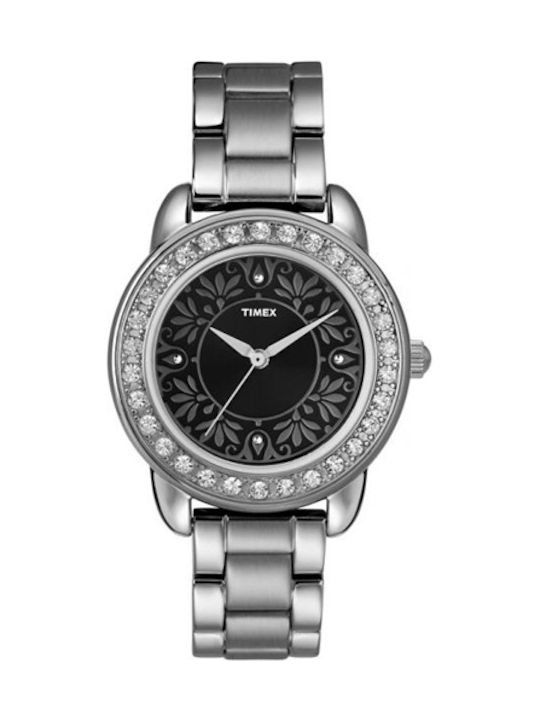 Timex Watch with Silver Metal Bracelet