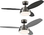 Westinghouse Alloy 78764 Ceiling Fan 105cm with Light Black/Graphite