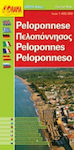 Peloponnese, Τουριστικός χάρτης