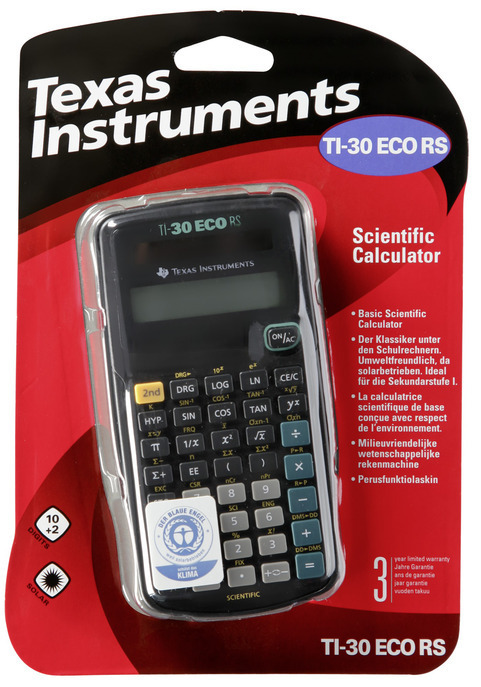 Texas Instruments Ti 30 Eco Rs Hochzahlen Texas Instruments TI 30 Eco RS - Skroutz.gr