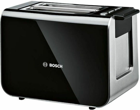 Bosch Styline 2 Slot Toaster 860W Black