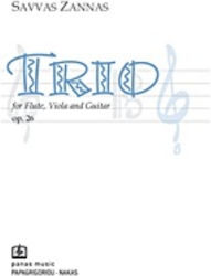 Panas Music Trio for Flute, Viola and Guitar Sheet Music for Viola / Guitar