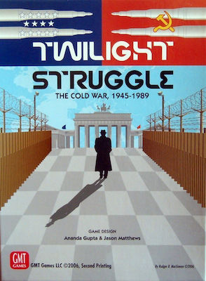 GMT Games Board Game Twilight Struggle Deluxe Edition for 2 Players 13+ Years GMT0510 (EN)