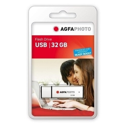 AgfaPhoto 32GB USB 2.0 Stick Silber