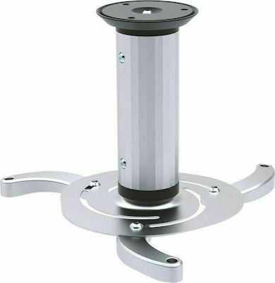 Brateck PRB-1 Projector Ceiling Mount with Maximum Load 10kg Silver