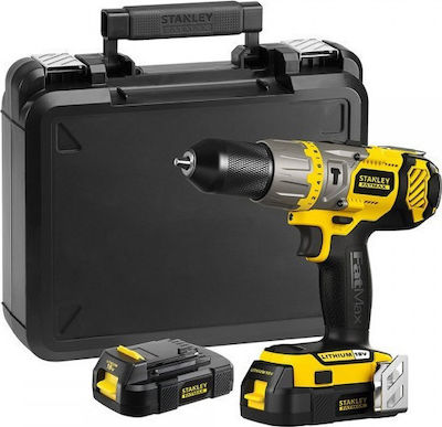 Stanley Percussive Drill Driver Battery 18V 2x1.5Ah