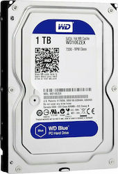Western Digital Blue 1TB HDD Hard Disk 3.5" SATA III 7200rpm cu 64MB Cache pentru Desktop