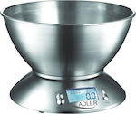 Adler AD-3134 Ψηφιακή Ζυγαριά Κουζίνας 1gr/5kg Inox