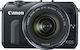 Canon Mirrorless Φωτογραφική Μηχανή EOS M Crop Frame Black