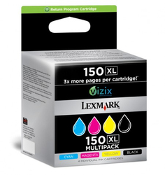 Lexmark Original Pack of InkJet Printer Inks Multiple (Color) (14N1919E)