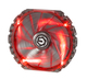 BitFenix Spectre Pro LED Red 230mm Gehäuselüfter mit Rot Beleuchtung und Verbindung 3-polig