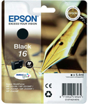 Epson 16 InkJet Printer Ink Black (C13T16214010 C13T16214012)