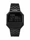 Nixon A-158-001 Digital Men's Watch 38mm Battery with Black Metal Bracelet