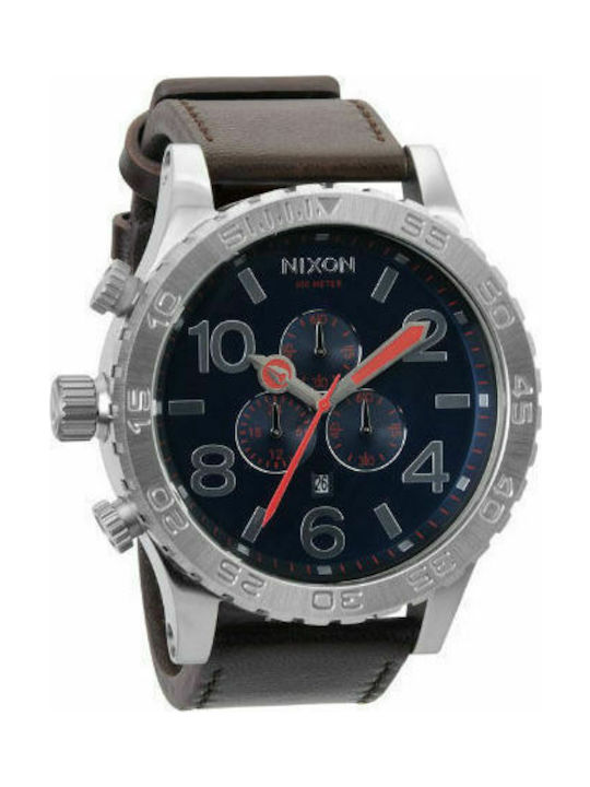 Nixon discount chrono leather