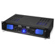 Skytec SPL-1000 PA Power Amplifier 2 Channels 500W/4Ω 350W/8Ω with Cooling System Black