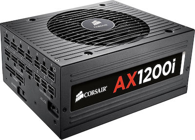 Corsair AXi Series AX1200i 1200W Black Computer Power Supply Full Modular 80 Plus Platinum