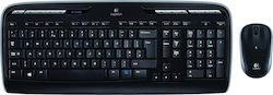 Logitech Wireless Combo MK330 Комплект клавиатура и мишка Гръцка