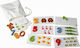 Plan Toys Αριθμοί 1-10 Educational Game Letters & Numbers made of Wood for 3+ Years Old