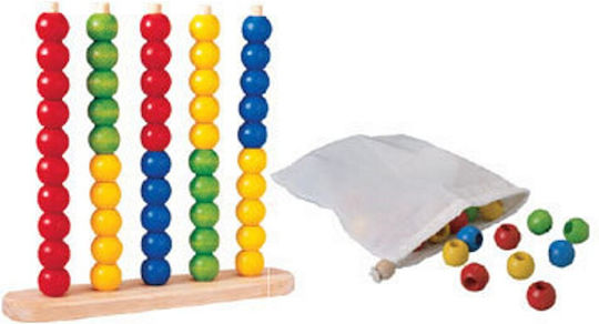 Plan Toys Άβακας Abacus made of Wood for 3+ years Years Old