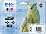 Epson 26XL Gelb / Cyan / Magenta / Schwarz (C13T26364010)