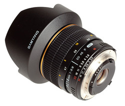 Samyang Full Frame Camera Lens 14mm F2.8 ED AS IF UMC (AE) Wide Angle for Nikon F Mount Black