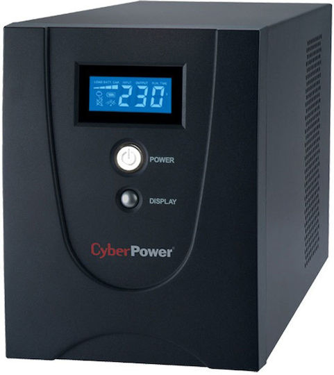 CyberPower Value2200EILCD UPS Line-Interactive 2200VA 1320W με 6 IEC Πρίζες