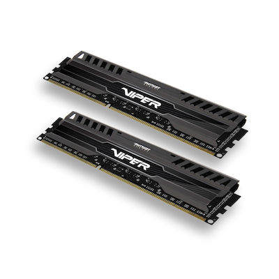 Patriot 16GB DDR3 RAM with 2 Modules (2x8GB) and 1866 Speed for Desktop