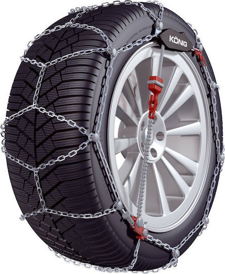 Konig CG-9 060 Anti-slip Chains Thickness 9mm Passenger Car 2pcs