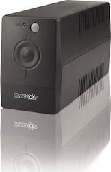 Power On AP-720 UPS Line-Interactive 720VA 360W with 2 Schuko Power Plugs