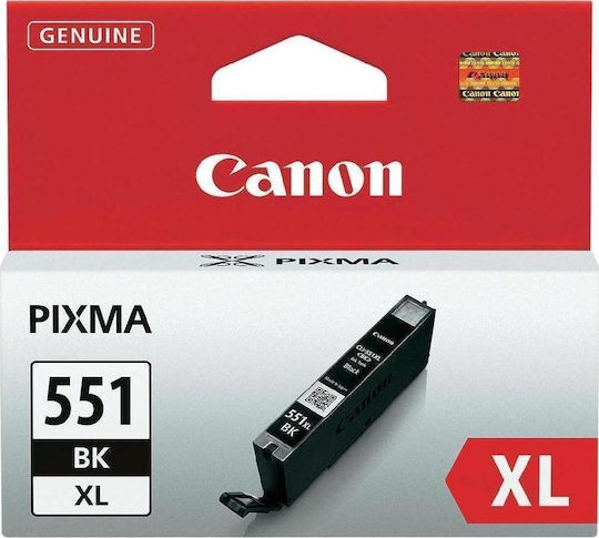 Canon CLI-551XL Оригинален Мастило за мастиленоструен принтер Черно (6443B001)