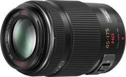 Panasonic Crop Camera Lens H-PS45175E Standard Zoom for Micro Four Thirds (MFT) Mount Black