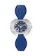 Go Girl Only Womens Watch 32.2mm Battery with Blue Leather Strap