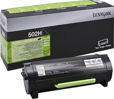 Lexmark 502H Toner Laser Printer Black High Yield 5000 Pages (50F2H00)