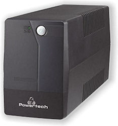 Powertech UPS Line-Interactive 1050VA 630W with 2 Schuko Power Plugs