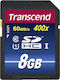 Transcend Premium SDHC 8GB Klasse 10 U1 UHS-I