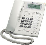 Panasonic KX-TS880 Kabelgebundenes Telefon Büro Weiß KX-TS880EXW
