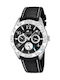 Lotus Watches Ceas de Damă cu Negru Curea din Piele