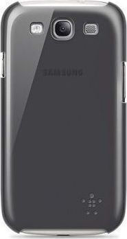 Belkin Shield Sheer Back Cover Σιλικόνης Μαύρο (Galaxy S3)