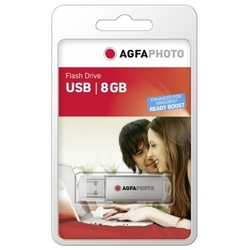 AgfaPhoto 8GB USB 2.0 Stick Silver