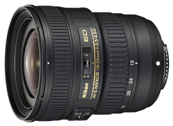 Nikon Full Frame Camera Lens AF-S Nikkor 18-35mm f/3.5-4.5G ED Wide Angle Zoom for Nikon F Mount Black