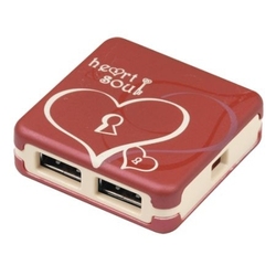 G-Cube Hub USB 4 Porturi (USB-A) GUE-55S G-Cube Hub USB 4 Porturi (USB-A) GUE-55S