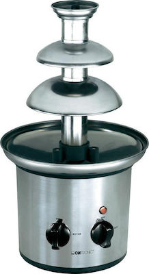 Clatronic Silver Chocolate Fountain with 3 Flats SKB 3248 170W 21x21x39cm