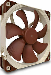 Noctua NF-A14 FLX Вентилатор за кутия 140мм с връзка 3-Pin / 4-пинов молекс 1бр Кафяв