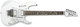 Ibanez JEM 555 Електрическа Китара Stratocaster с HSH Конфигурация на Пикапите Бял