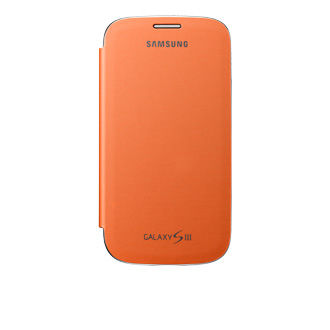 Samsung EFC-1G6FOE Buchen Sie Synthetisches Leder Orange (Galaxy S3) EFC-1G6FOECSTD