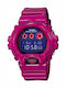 Casio G-shock Digital Women's Watch Chronograph with Pink Rubber Strap