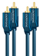 Clicktronic 70376 Cable RCA male - RCA male 0.5m